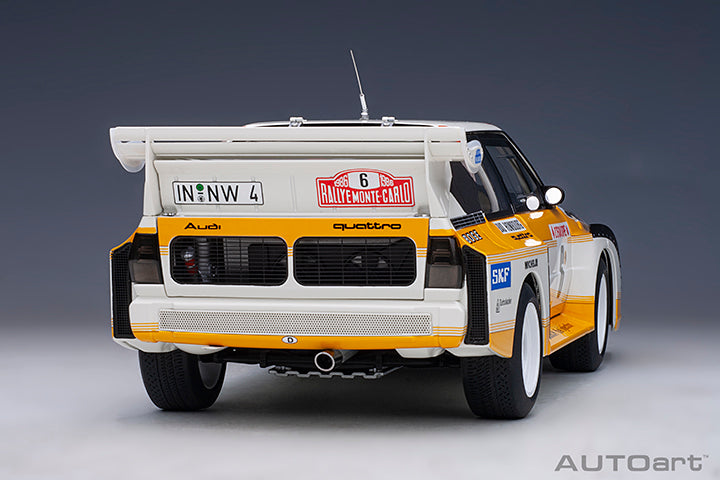 88602 AUDI QUATTRO S1 RALLY MONTE CARLO 1986 H.MIKKOLA/A.HERTZ #6