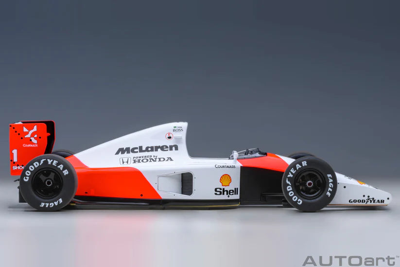 89140 McLAREN HONDA MP4/6 JAPANESE GP 1991 A.SENNA #1 (WITH McLAREN LOGO)